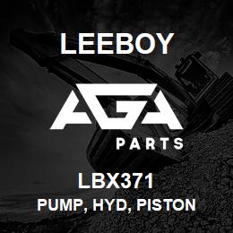 LBX371 Leeboy PUMP, HYD, PISTON | AGA Parts