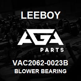 VAC2062-0023B Leeboy BLOWER BEARING | AGA Parts