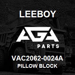 VAC2062-0024A Leeboy PILLOW BLOCK | AGA Parts