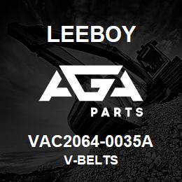 VAC2064-0035A Leeboy V-BELTS | AGA Parts