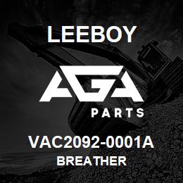 VAC2092-0001A Leeboy BREATHER | AGA Parts