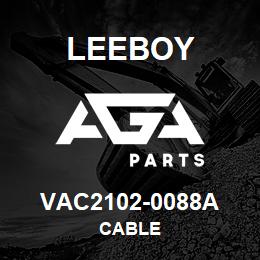 VAC2102-0088A Leeboy CABLE | AGA Parts