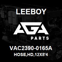 VAC2390-0165A Leeboy HOSE,HD,12X8'4 | AGA Parts