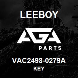 VAC2498-0279A Leeboy KEY | AGA Parts
