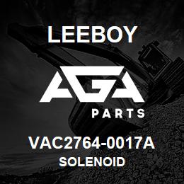 VAC2764-0017A Leeboy SOLENOID | AGA Parts