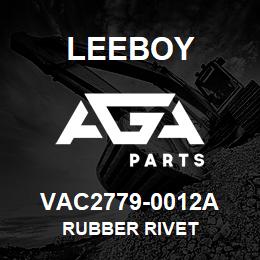 VAC2779-0012A Leeboy RUBBER RIVET | AGA Parts