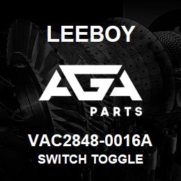 VAC2848-0016A Leeboy SWITCH TOGGLE | AGA Parts