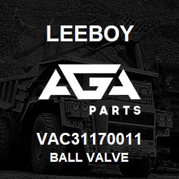 VAC31170011 Leeboy BALL VALVE | AGA Parts