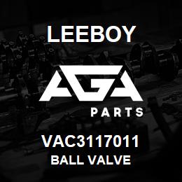VAC3117011 Leeboy BALL VALVE | AGA Parts