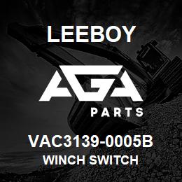 VAC3139-0005B Leeboy WINCH SWITCH | AGA Parts
