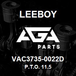 VAC3735-0022D Leeboy P.T.O. 11.5 | AGA Parts