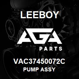 VAC37450072C Leeboy PUMP ASSY | AGA Parts