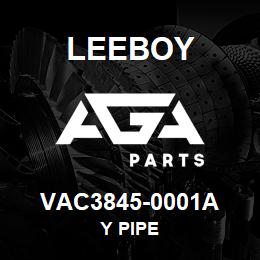 VAC3845-0001A Leeboy Y PIPE | AGA Parts