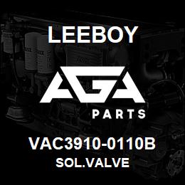 VAC3910-0110B Leeboy SOL.VALVE | AGA Parts