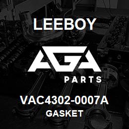 VAC4302-0007A Leeboy GASKET | AGA Parts