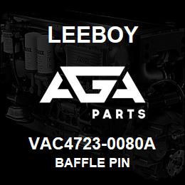 VAC4723-0080A Leeboy BAFFLE PIN | AGA Parts