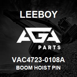 VAC4723-0108A Leeboy BOOM HOIST PIN | AGA Parts