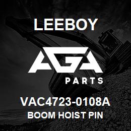 VAC4723-0108A Leeboy BOOM HOIST PIN | AGA Parts