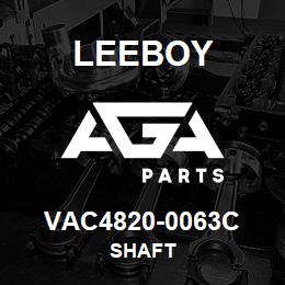VAC4820-0063C Leeboy SHAFT | AGA Parts