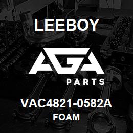 VAC4821-0582A Leeboy FOAM | AGA Parts