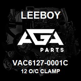 VAC6127-0001C Leeboy 12 O/C CLAMP | AGA Parts