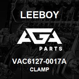 VAC6127-0017A Leeboy CLAMP | AGA Parts