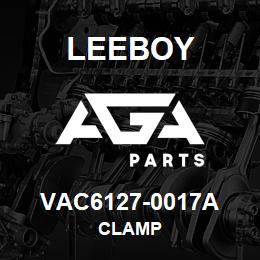VAC6127-0017A Leeboy CLAMP | AGA Parts