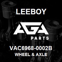 VAC6968-0002B Leeboy WHEEL & AXLE | AGA Parts