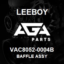 VAC8052-0004B Leeboy BAFFLE ASSY | AGA Parts