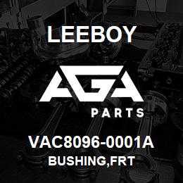 VAC8096-0001A Leeboy BUSHING,FRT | AGA Parts