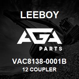 VAC8138-0001B Leeboy 12 COUPLER | AGA Parts