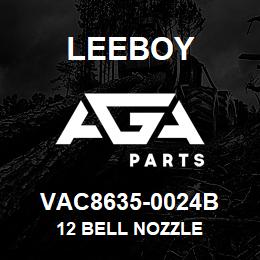 VAC8635-0024B Leeboy 12 BELL NOZZLE | AGA Parts
