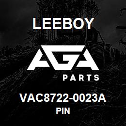 VAC8722-0023A Leeboy PIN | AGA Parts