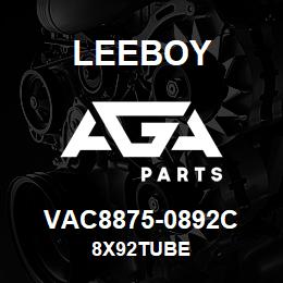 VAC8875-0892C Leeboy 8X92TUBE | AGA Parts
