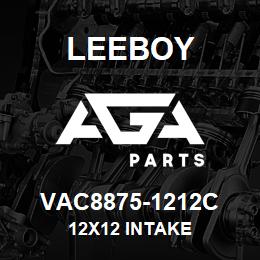 VAC8875-1212C Leeboy 12X12 INTAKE | AGA Parts