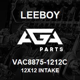 VAC8875-1212C Leeboy 12X12 INTAKE | AGA Parts