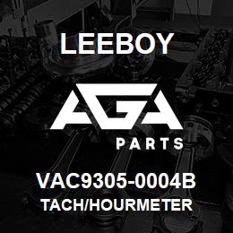 VAC9305-0004B Leeboy TACH/HOURMETER | AGA Parts