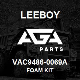 VAC9486-0069A Leeboy FOAM KIT | AGA Parts