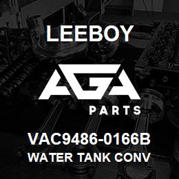 VAC9486-0166B Leeboy WATER TANK CONV | AGA Parts