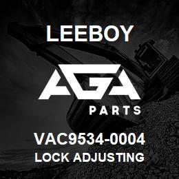 VAC9534-0004 Leeboy LOCK ADJUSTING | AGA Parts