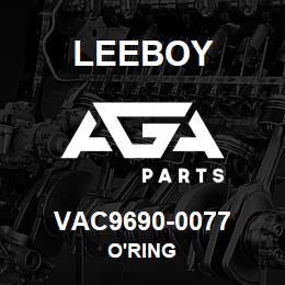 VAC9690-0077 Leeboy O'RING | AGA Parts