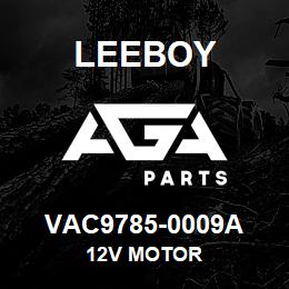 VAC9785-0009A Leeboy 12V MOTOR | AGA Parts