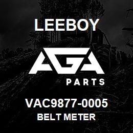 VAC9877-0005 Leeboy BELT METER | AGA Parts