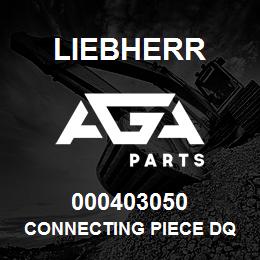 000403050 Liebherr CONNECTING PIECE DQ | AGA Parts