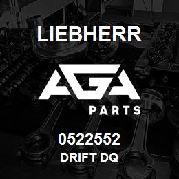 0522552 Liebherr DRIFT DQ | AGA Parts