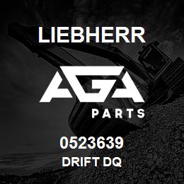 0523639 Liebherr DRIFT DQ | AGA Parts