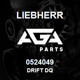 0524049 Liebherr DRIFT DQ | AGA Parts