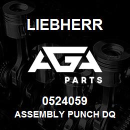 0524059 Liebherr ASSEMBLY PUNCH DQ | AGA Parts