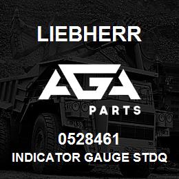 0528461 Liebherr INDICATOR GAUGE STDQ | AGA Parts