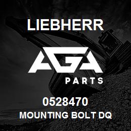 0528470 Liebherr MOUNTING BOLT DQ | AGA Parts